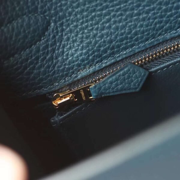 HERMES Kelly 28CM Togo Leather 1P Colvert Gold Hardware
