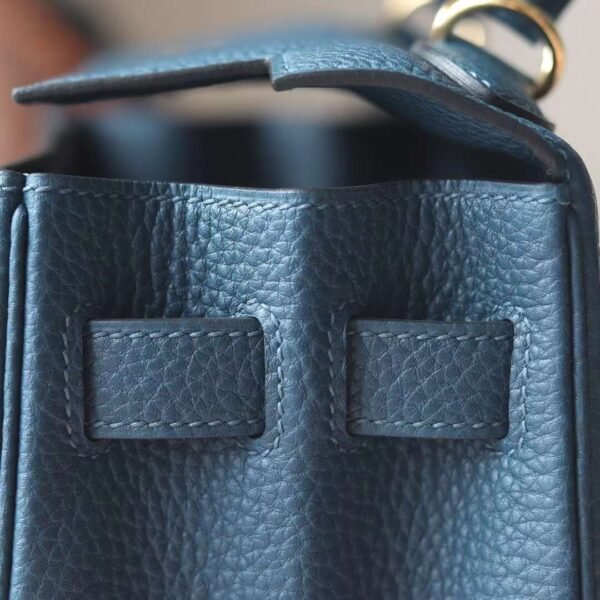HERMES Kelly 28CM Togo Leather 1P Colvert Gold Hardware
