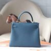 HERMES Kelly 28CM Togo Leather 1P Colvert Gold Hardware