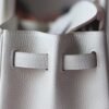 HERMES Birkin 25CM Togo Craie Rose Gold Hardware brand new
