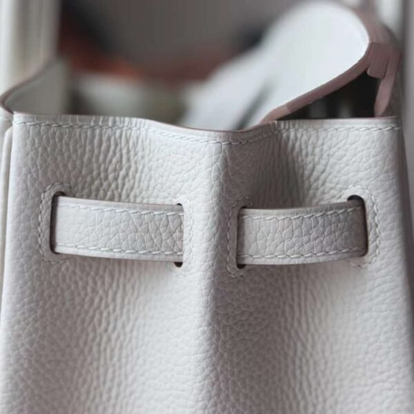 HERMES Birkin 25CM Togo Craie Rose Gold Hardware brand new