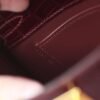 HERMES Kelly Pochette 22CM 57 Bordeaux Matter Crocodile Gold Hardware