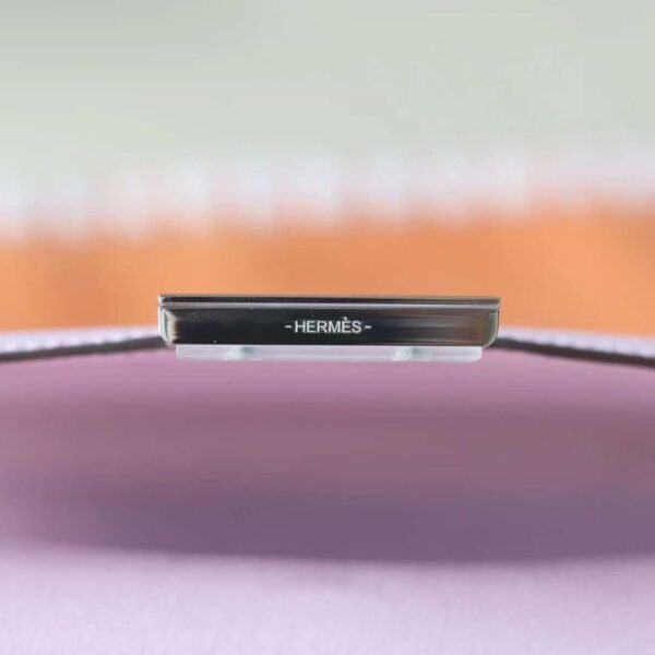 HERMES Constance 19CM Epsom Leather X9 Mauve Sylvestre Silver Hardware