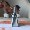 HERMES Mini Kelly ll 19CM 8U Blue Glacier Silver Hardware New