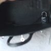 HERMES Birkin 20CM CK89 Noir Lizard Leather Silver Hardware