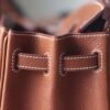 HERMES Birkin 25CM Barenia Faubourg Leather CK37 Gold GHW Hardware