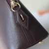 Hermes Bolide 25CM Chever Leather 0G Rouge Sellier Gold Hardware