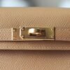 Hermes Kelly Mini ll Epsom Leather 0M Chai Gold Hardware