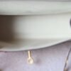 Hermes Kelly Pochette 22CM Ostrich Leather 3C Parchemin Gold Hardware