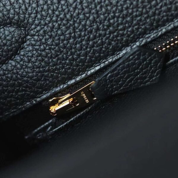 Hermes Kelly 28CM Togo Leather CK89 Noir Original Gold Hardware