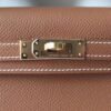 Hermes Mini Kelly ll CK37 Gold Epsom Leather Gold Hardware
