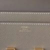 Hermes Kelly Wallet To Go CK18 Etoupe Epsom Leather Gold Hardware
