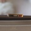 Hermes Kelly Wallet To Go CK18 Etoupe Epsom Leather Gold Hardware