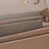 Hermes Kelly Wallet To Go CK18 Etoupe Epsom Leather Gold Hardware