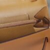 Hermes Kelly To Go Wallet Epsom Leather 2S Sesame Silver Hardware