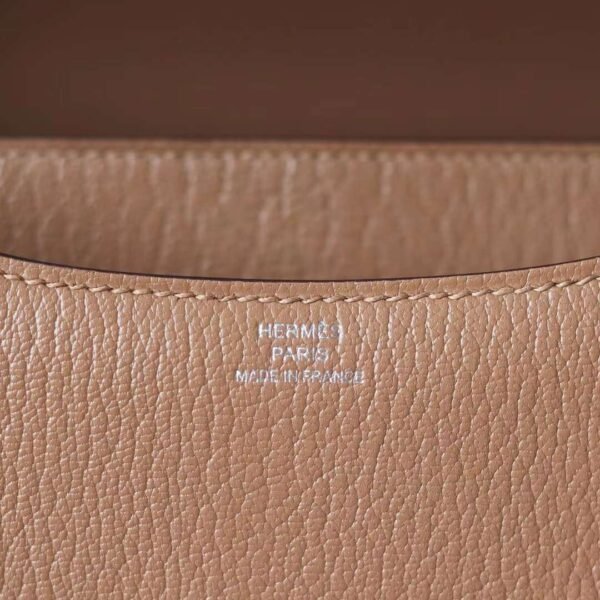 Hermes Constance 19CM 2J Quebracho Silver Hardware Top