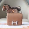Hermes Constance 19CM 2J Quebracho Silver Hardware Top
