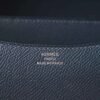 Hermes Constance 19CM Epsom S4 Deep Blue Enamel Buckle Blue Hardware