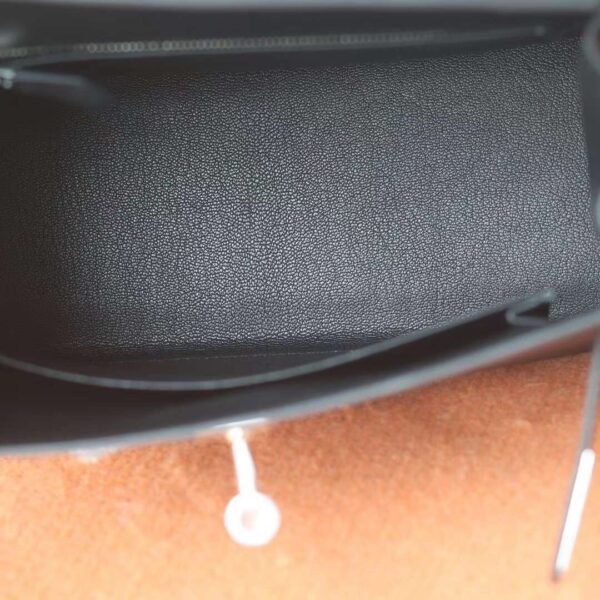 Hermes Kelly 25CM CK89 Black