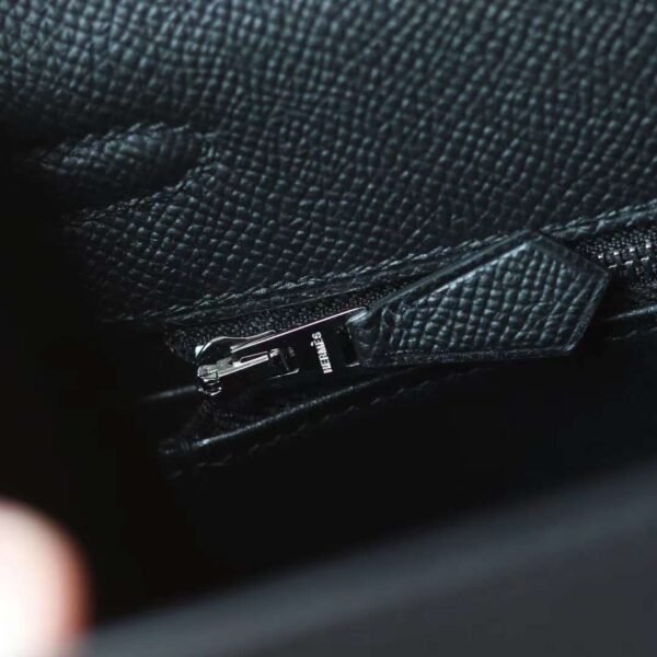 Hermes Kelly 25CM CK89 Black