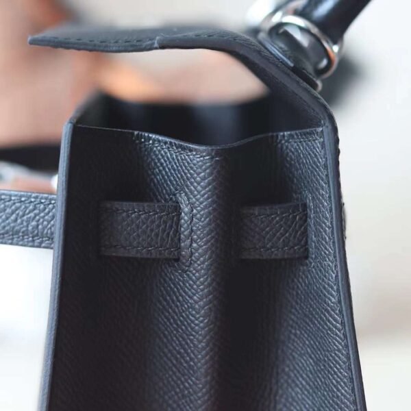 Hermes Kelly 25CM CK89 Black