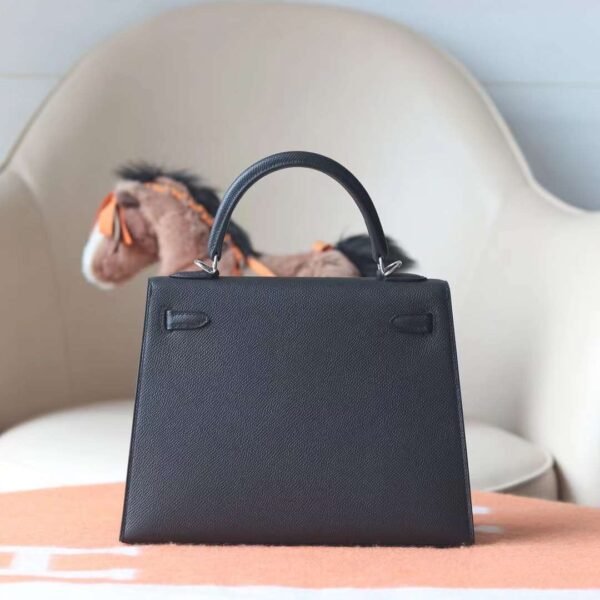 Hermes Kelly 25CM CK89 Black