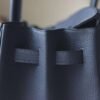HERMES Birkin 35CM Stamp W Togo Blue Nuit Silver Hardware