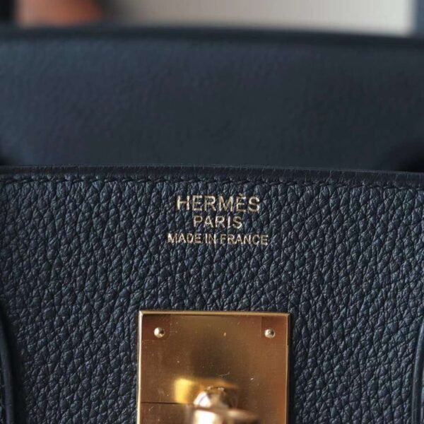 HERMES Birkin 30CM Togo Noir Brand new Gold Hardware