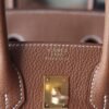 HERMES Brand new Birkin 25CM 37 Gold Togo Leather GHW Hardware