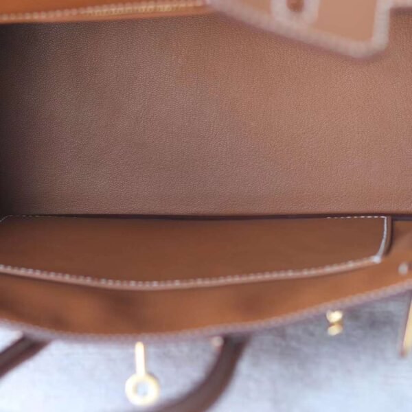 HERMES Brand new Birkin 25CM 37 Gold Togo Leather GHW Hardware