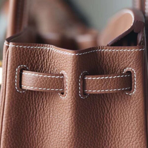 HERMES Brand new Birkin 25CM 37 Gold Togo Leather GHW Hardware