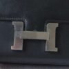 HERMES Constance 1-18 19CM Box Leatr CK89 Noir Silver Hardware