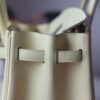 HERMES Birkin 25CM Swift Jaine Poessin Stamp W PHW