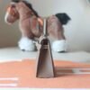 HERMES Mini Kelly ll Epsom Brand new 18 Etoupe Silver Hardware