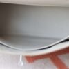 HERMES Kelly 35CM HandBag Togo 80 Pearl Grey Silver Hardware