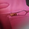 HERMES Birkin 30CM Bag Togo 89 Noir/9i Magnolia Stamp W GHW