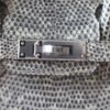 HERMES Birkin 25CM 1B Ombre Lizard Leather Brand new Silver Hardware