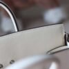 HERMES Birkin Shadow 25CM Swift Leather I2 Nata Stamp W