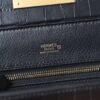 HERMES Kelly Mini24*24 Voluptot CK89 Noir/Matter Crocodile GHW
