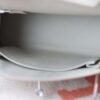 HERMES Kelly 25CM Bag Togo Leather 8L Beton Silver Hardware
