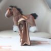HERMES Halzan 25CM Swift 0M Chai/9R Lime Gold Hardware