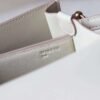 HERMES Roulis 19CM Evercolor Leather 10 Craie Light Gold Hardware