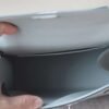 HERMES Kelly Disorder Epsom Leather 8U Blue Glacier Silver Hardware