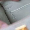 HERMES Mini Kelly ll 19CM Bag 8L Beton Matter Crocodile GHW