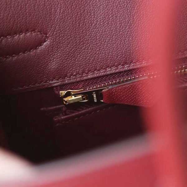HERMES Birkin 25CM Sellier 55 Roguh H Stamp W Gold Hardware