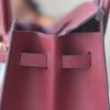 HERMES Birkin 25CM Sellier 55 Roguh H Stamp W Gold Hardware