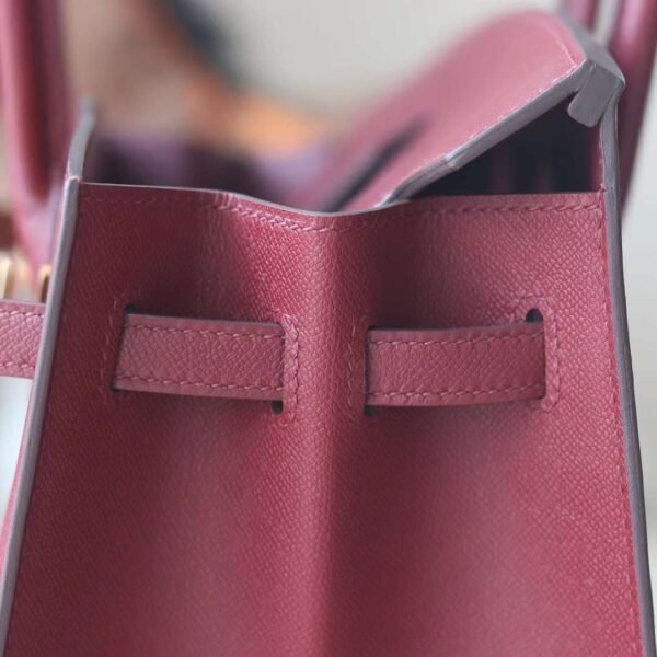 HERMES Birkin 25CM Sellier 55 Roguh H Stamp W Gold Hardware