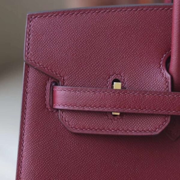 HERMES Birkin 25CM Sellier 55 Roguh H Stamp W Gold Hardware