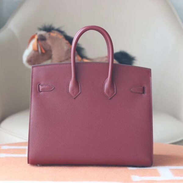 HERMES Birkin 25CM Sellier 55 Roguh H Stamp W Gold Hardware