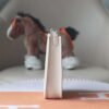 HERMES Mini Evelyn TC Leather 10 Craie Silver Hardware